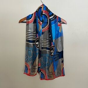 Pangborne 100% silk scarf